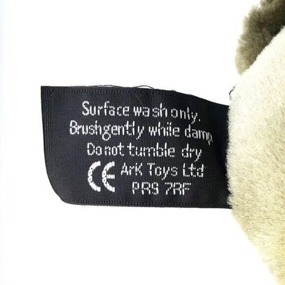 Ark Toys Realistic Mallard Duck Plush Gray Green 6" Premier Collect Yellow Feet - Picture 9 of 10